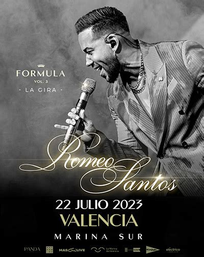 concierto romeo valencia|Concierto Romeo Santos en Valencia/València